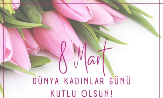 Beyaz Renkli Zarif 8 Mart Dünya Kadınlar Günü Instagram Gönderisi - 1